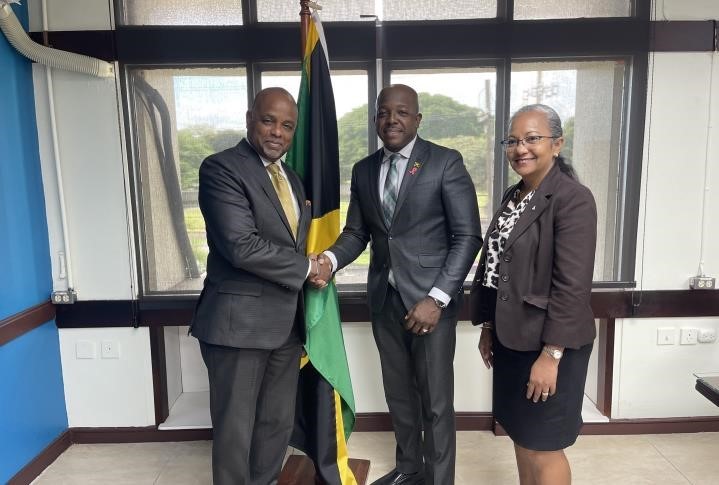 Charles Jr. urges collaboration with High Commissioner Designate of Jamaica to the United Kingdom